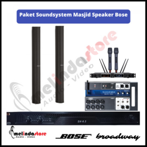 Paket Sound System Masjid Indoor Speaker Bose - Luas 150m2 B